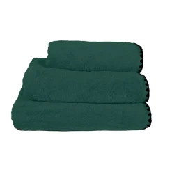 Serviette de bain en coton pigeon 70x130cm - Issey