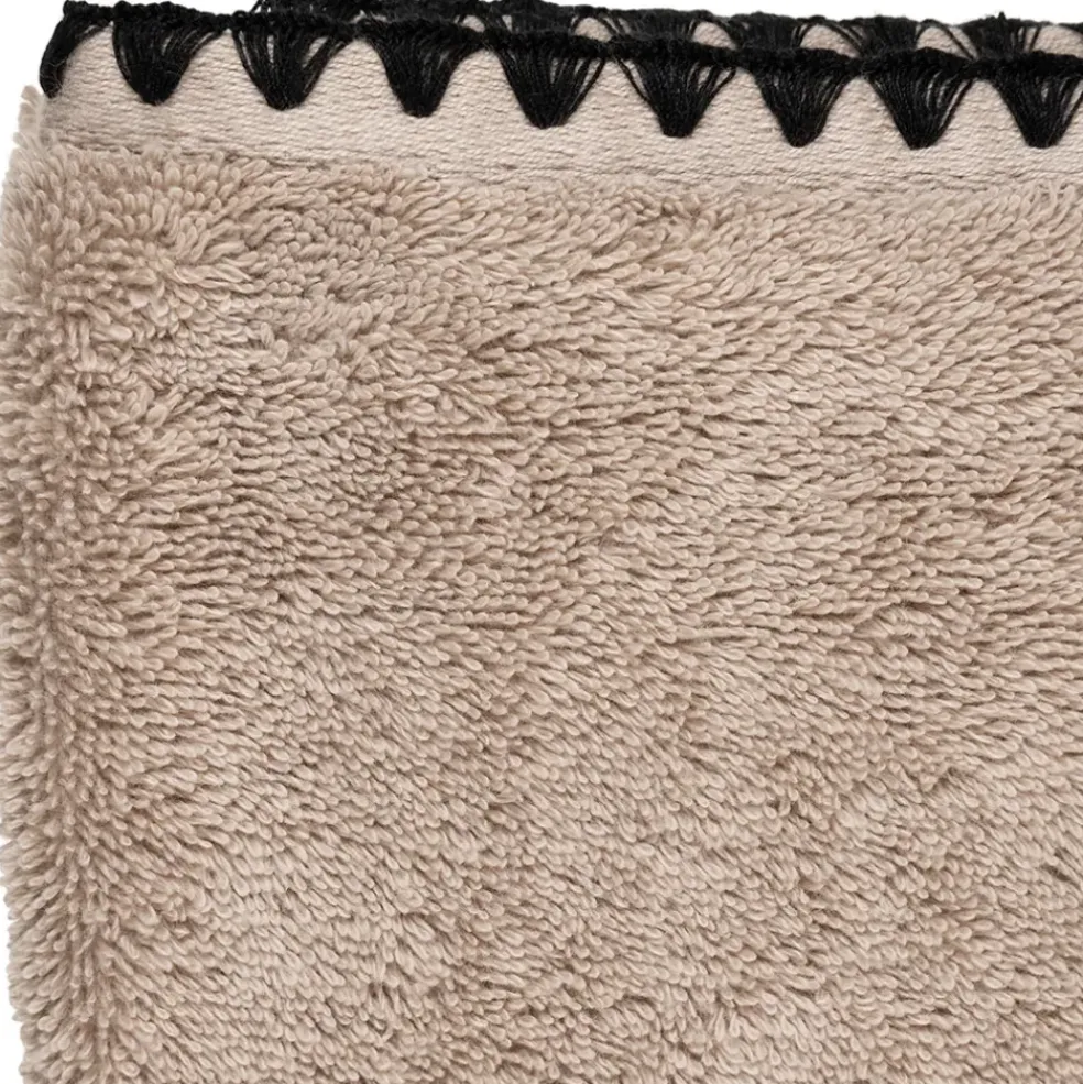 Serviette de bain en coton couleur lin 70x130cm - Issey