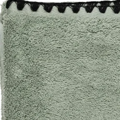 Serviette de douche en coton celadon 90x140cm - Issey