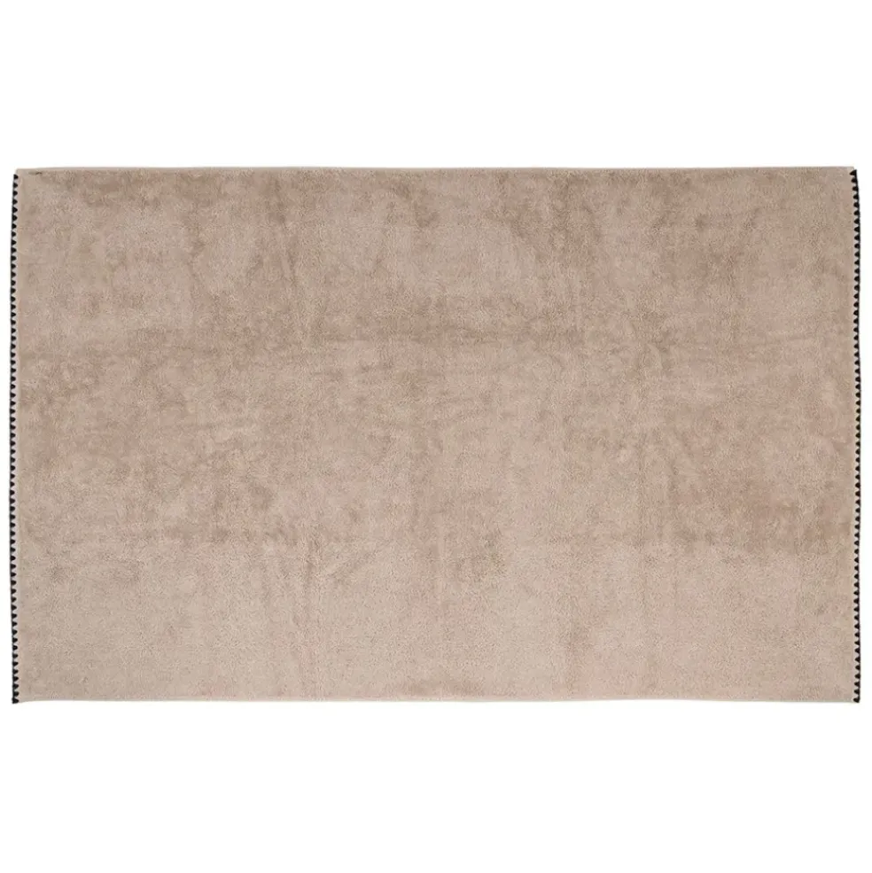 Serviette de douche en coton couleur lin 90X140cm - Issey
