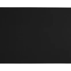 Set de table rectangle simili cuir noir 46x33c6 - Soft