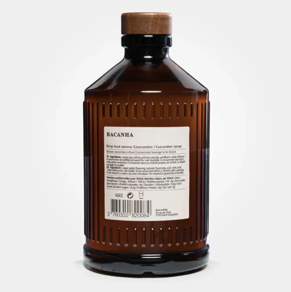 Sirop Brut de Concombre - 400 ml