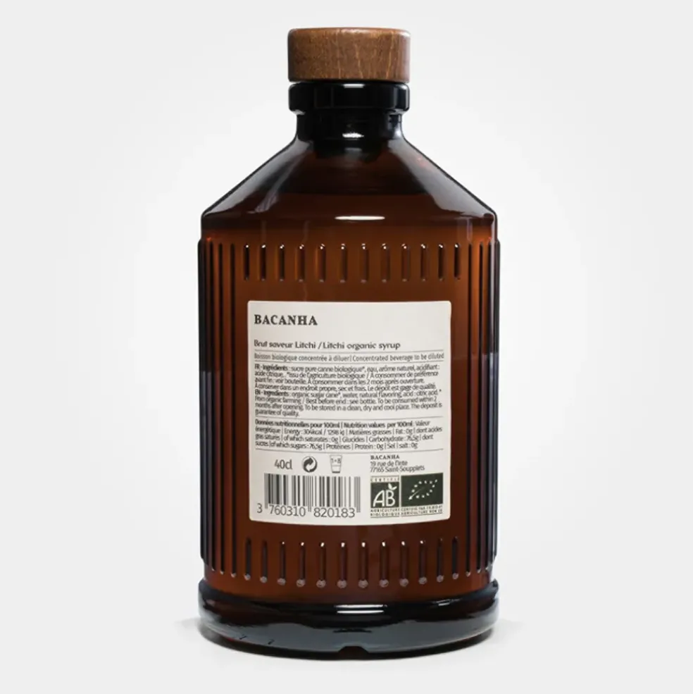 Sirop Brut de Litchi - 400 ml