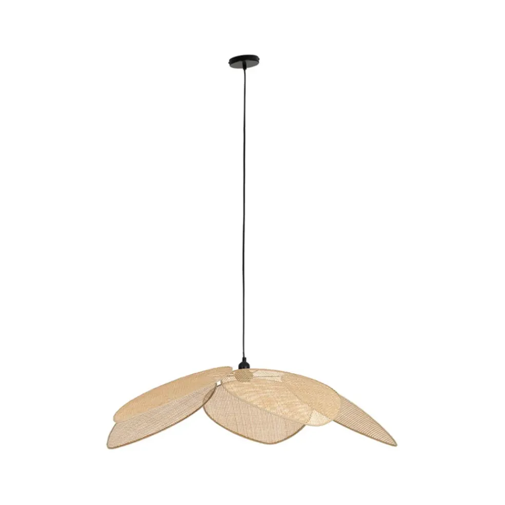 Suspension en bambou naturel d70xh15cm - Bambou
