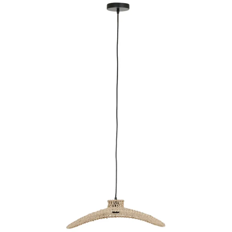 Suspension en corde de papier d50cm naturel - calyp
