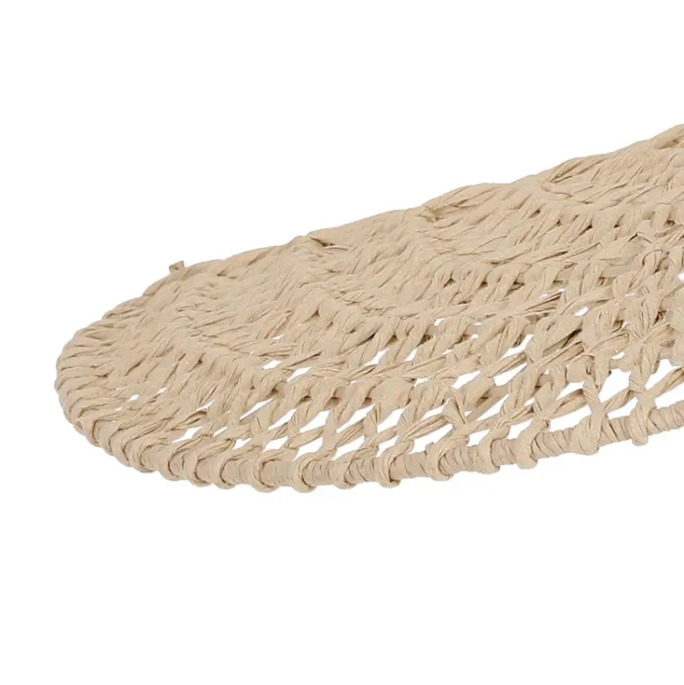 Suspension en corde de papier d50cm naturel - calyp