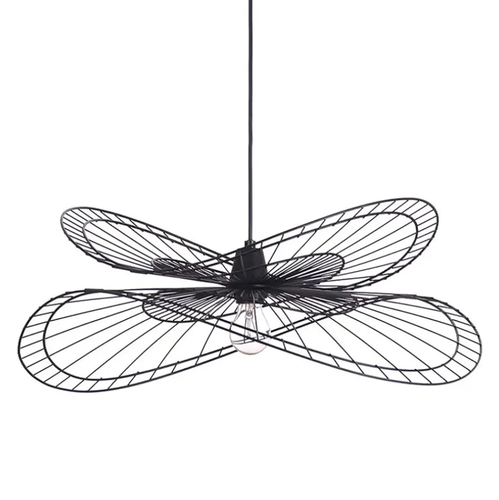 Suspension en métal noir d60cm - Magdalena