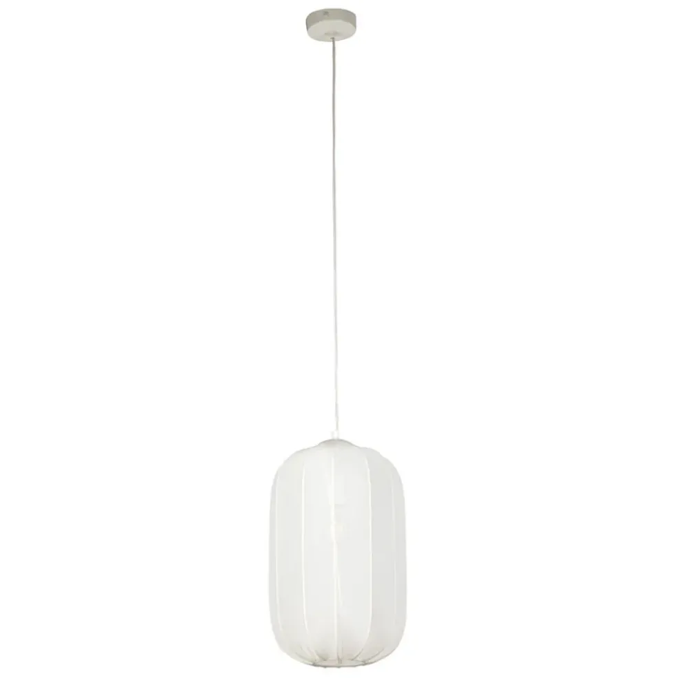 Suspension en polyester et fer blanc h45cm - Organic