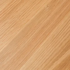 Table basse en chêne massif et pieds acier L120cm - Manny
