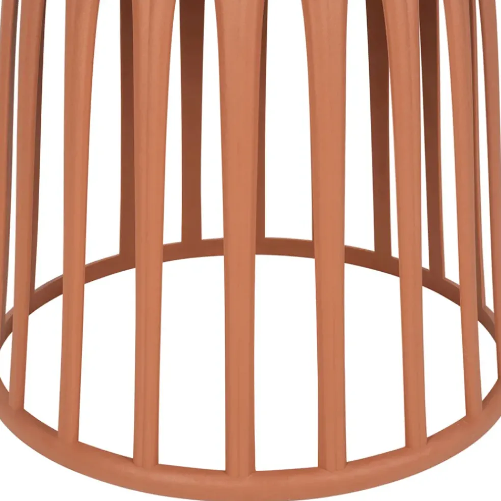 Table basse rond terracotta d50cm - Lumi