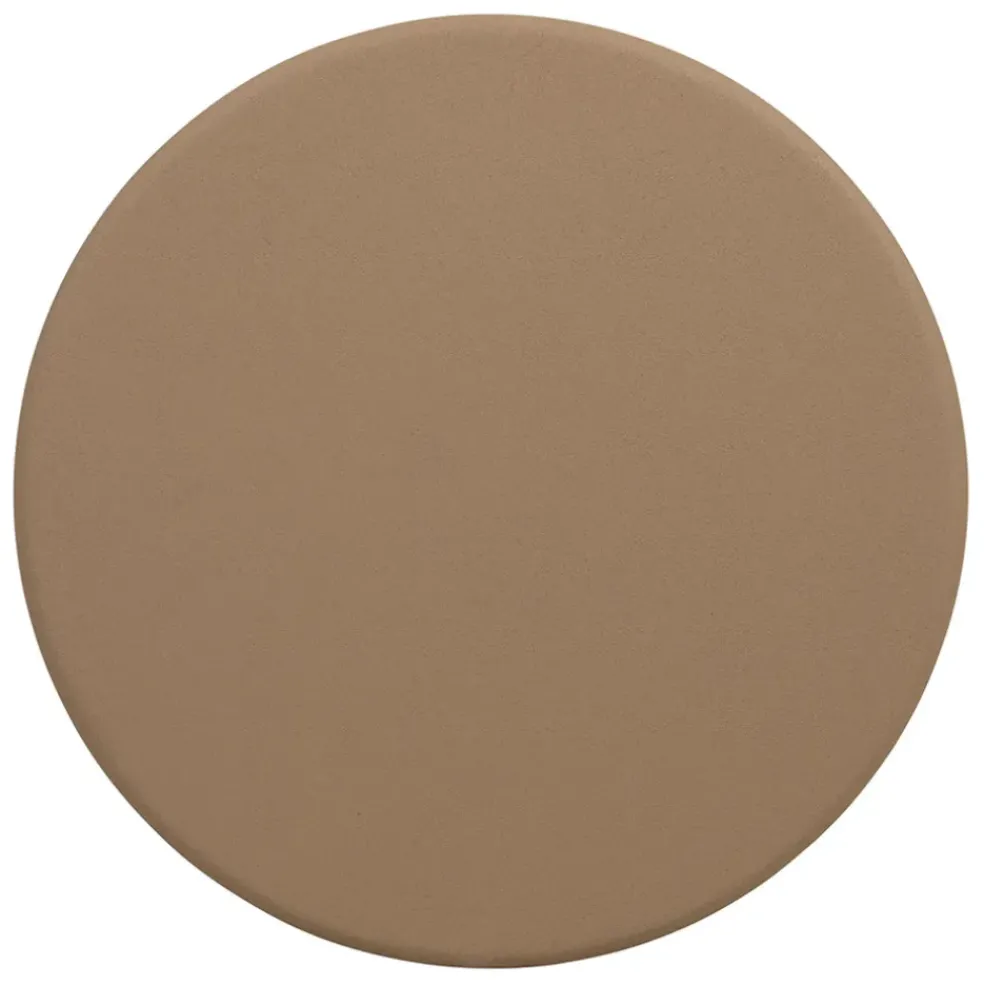 Table d'appoint en fer beige - Arty