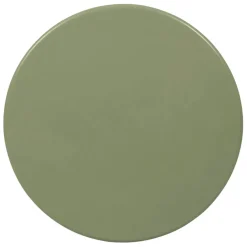 Table haute d'extérieur ronde en fer kaki d60xh100cm - Lumi