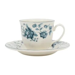 Tasse à thé bleu 20cl - Margaux