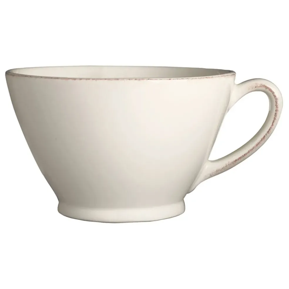 Tasse en faïence ivoire - campagne
