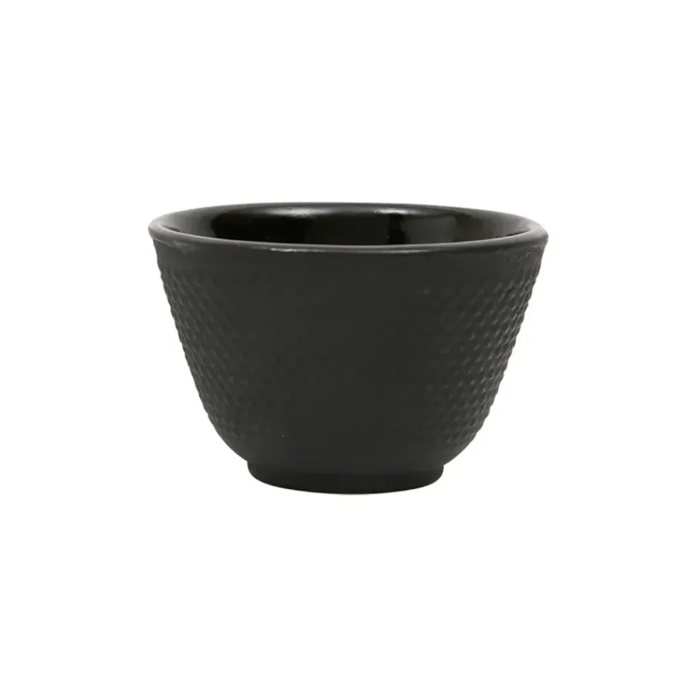 Tasse en fonte noir 12cl - Picots