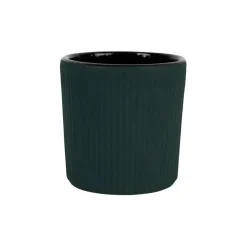 Tasse en fonte vert 12cl - Tresse