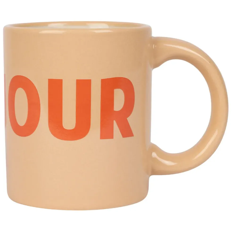 Tasse en grès nude 33cl - Funny