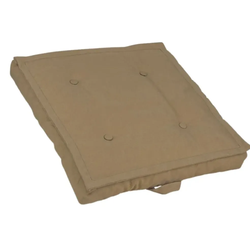Tatami d'extérieur en coton ficelle 66x66cm - Colors