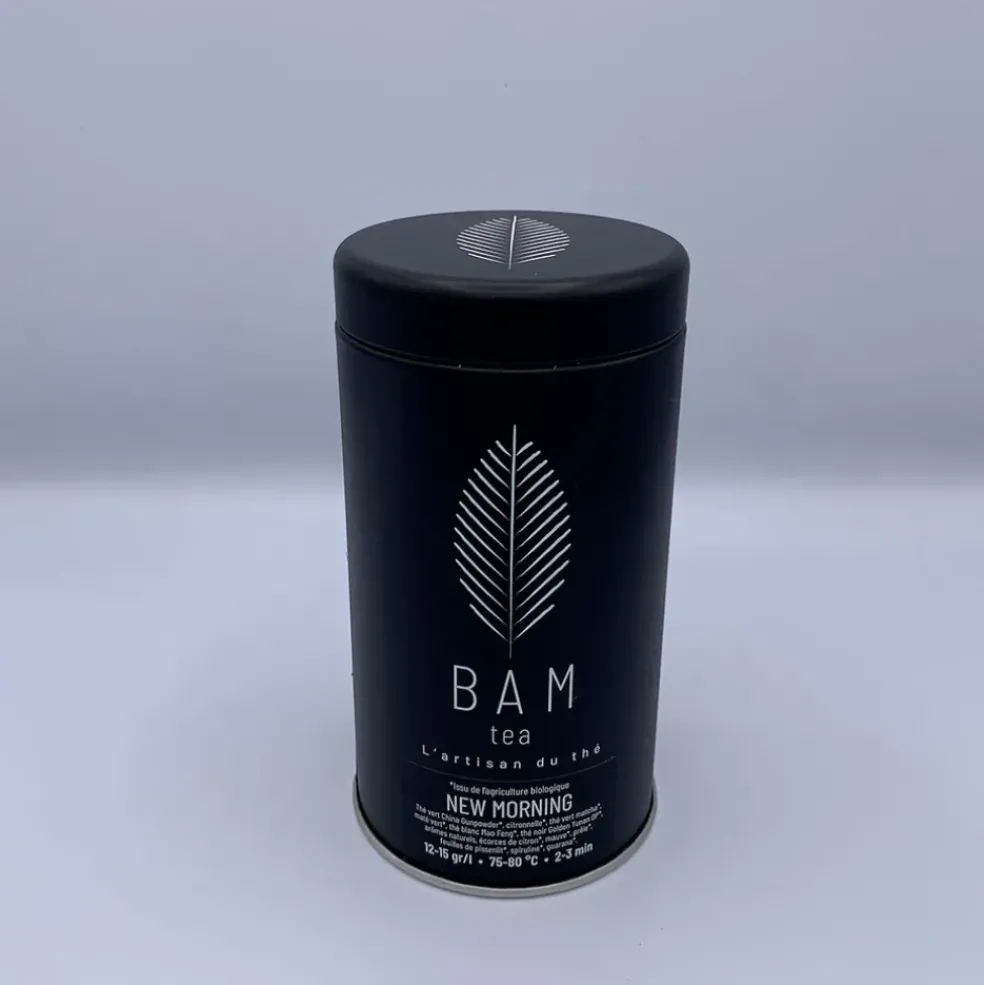 Thé New morning bio avec boite métal - 55g