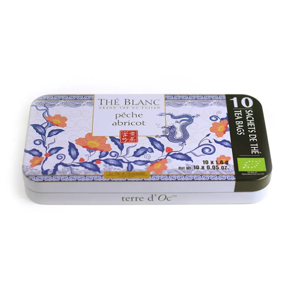 Thé nomade peche abricot 10 sachets- bio