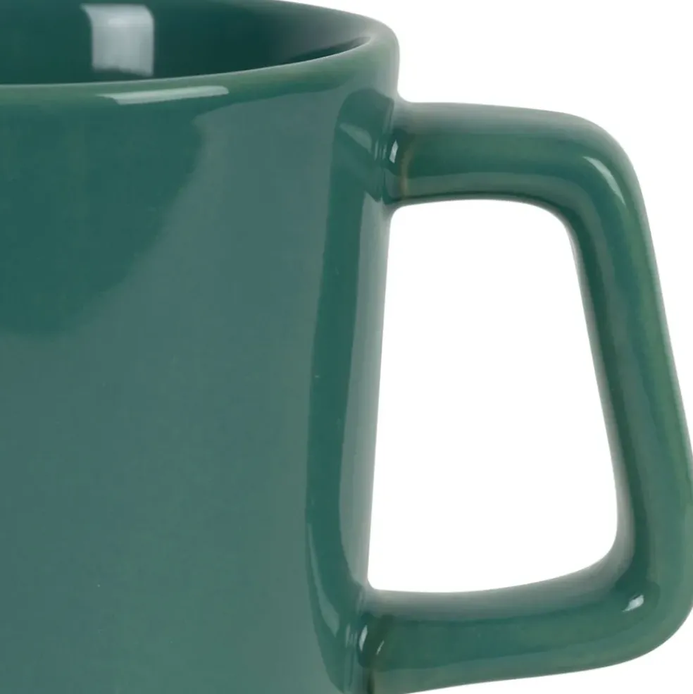 Tisanière en grès et inox émeraude 40cl - Cannelé
