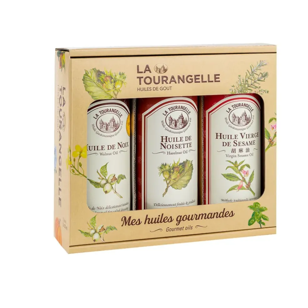 Trio huiles coup de coeur noix, noisette & sésame 250ml x3