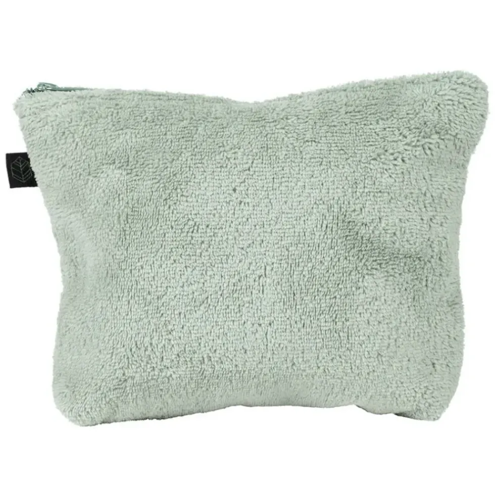 Trousse en velours celadon - St Tropez