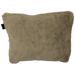 Trousse en velours kaki - St Tropez