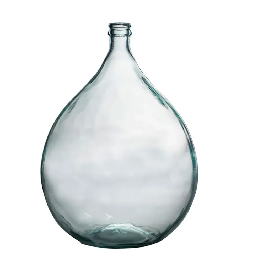 Vase dame jeanne en verre recyclé 34l