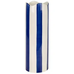 Vase en grès indigo h23.5cm - Artist