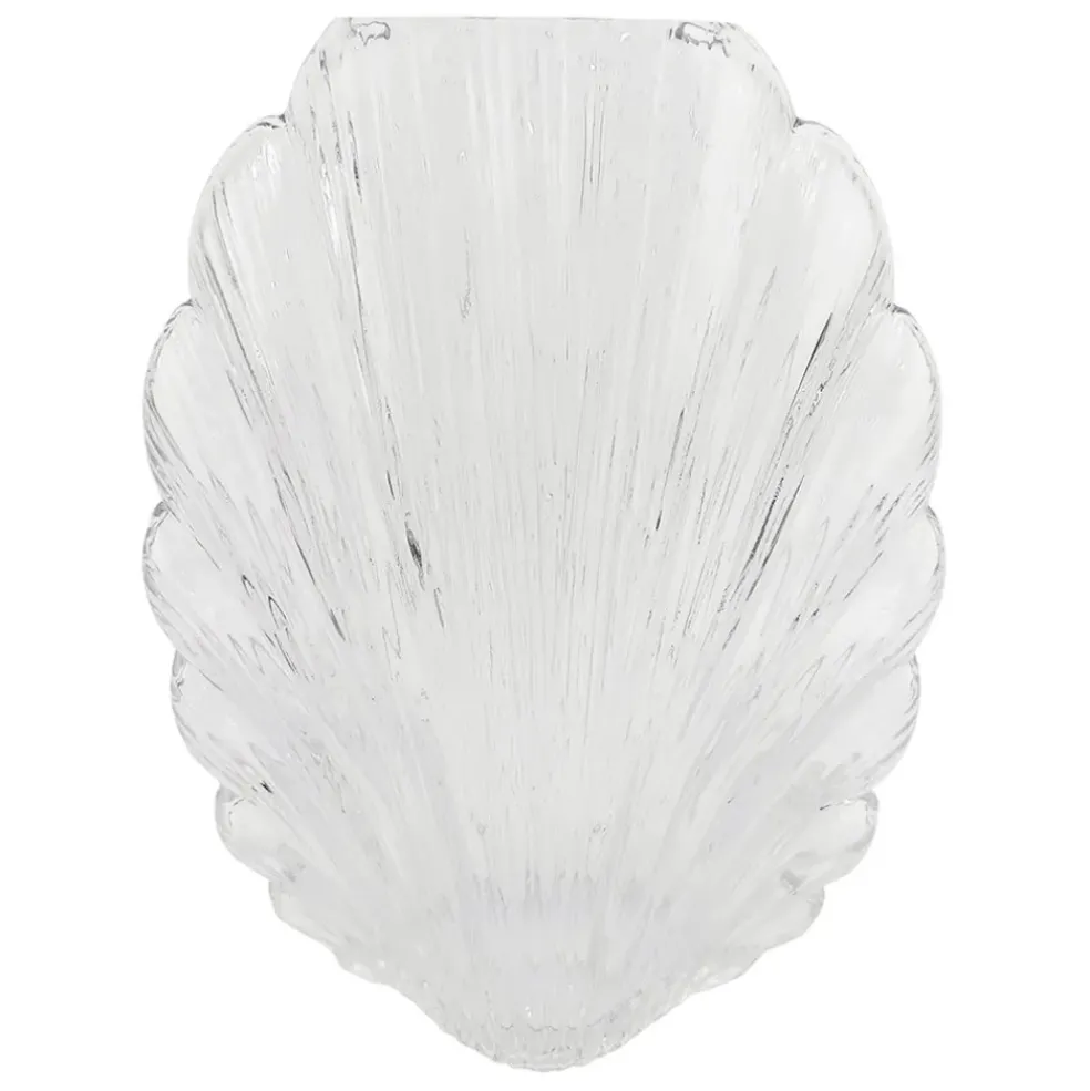 Vase en verre transparent h25cm - Leucie