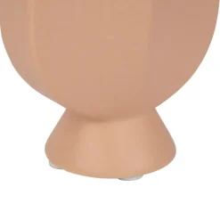 Vase face peche en grès