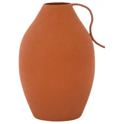 Vase pour fleur séchée en fer terracotta - madeira