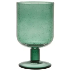Verre a pied en verre emeraude 40cl - Pernille