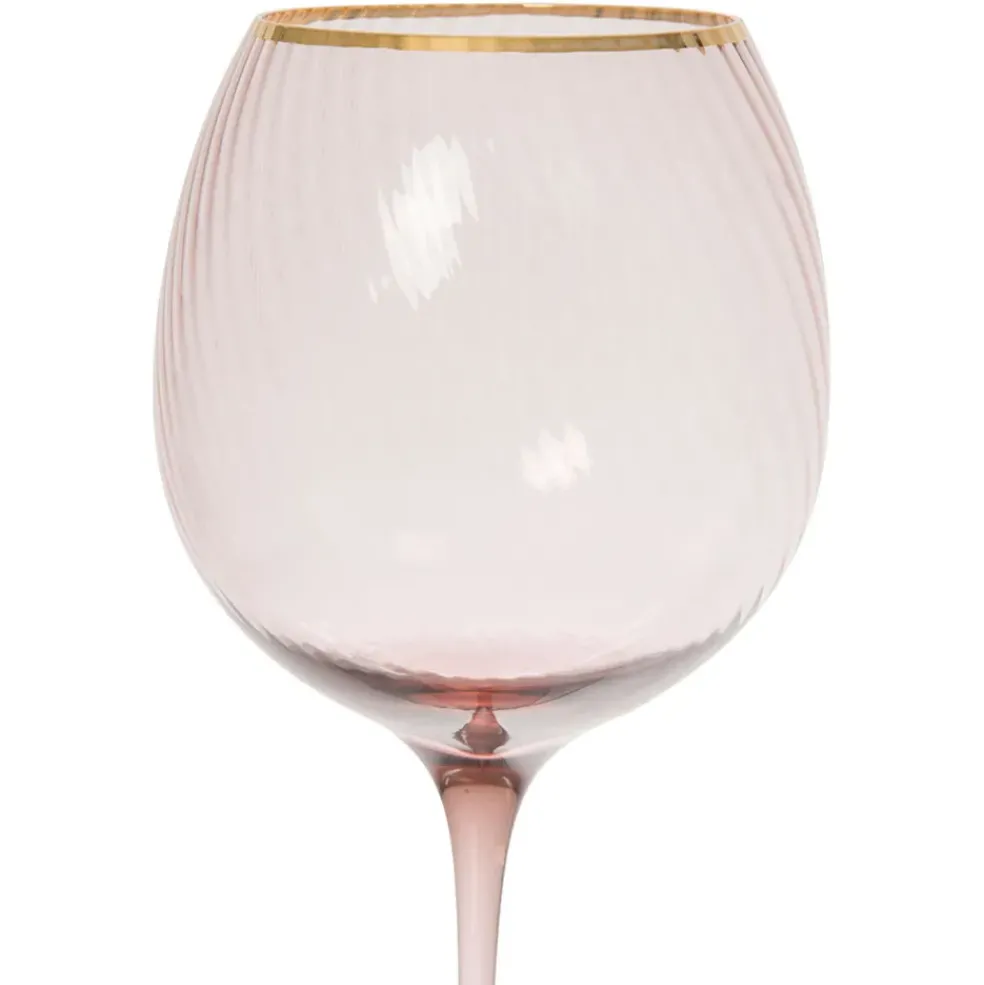 Verre a vin figue et doré 60cl - Funny