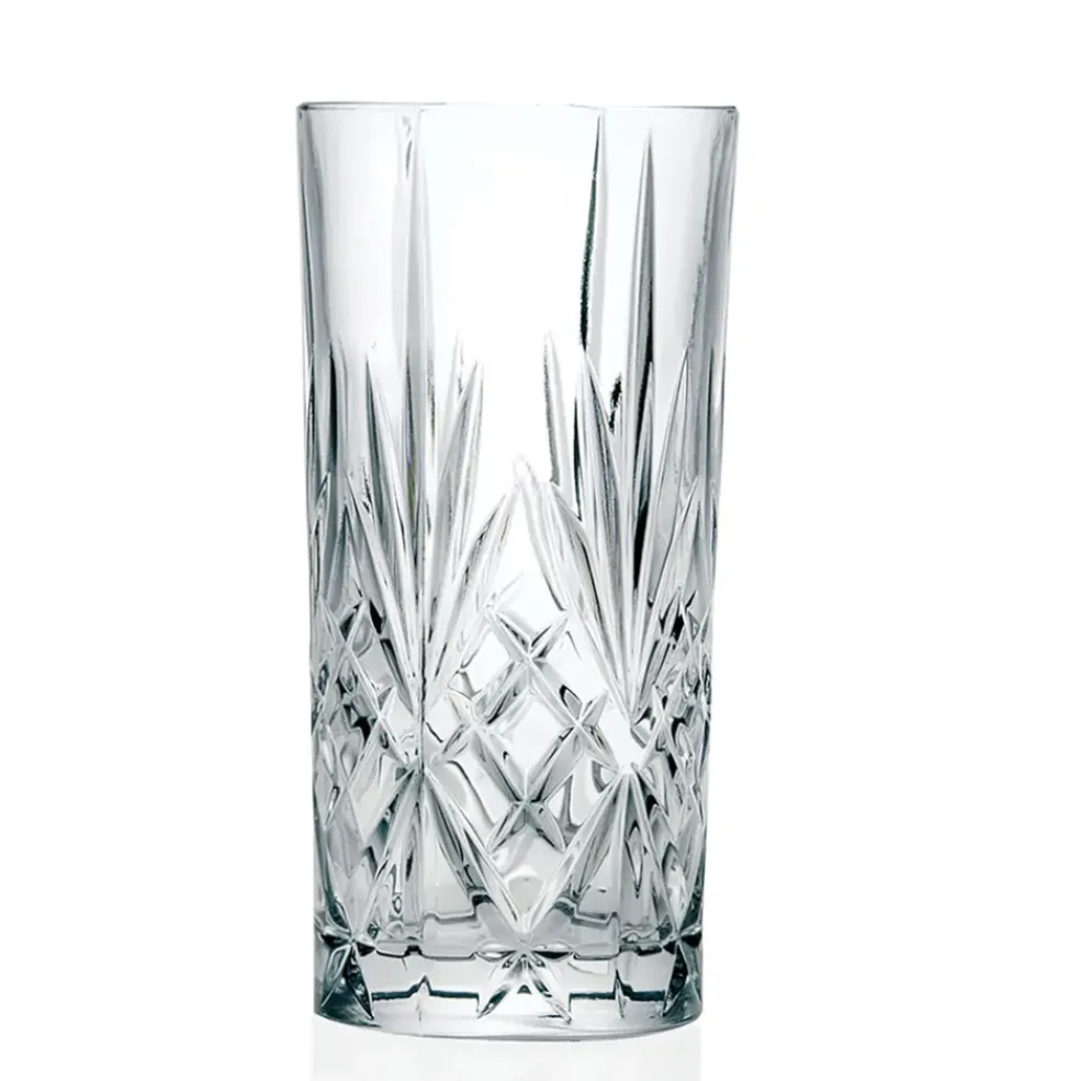 Verre haut en cristallin 36cl - Melodia